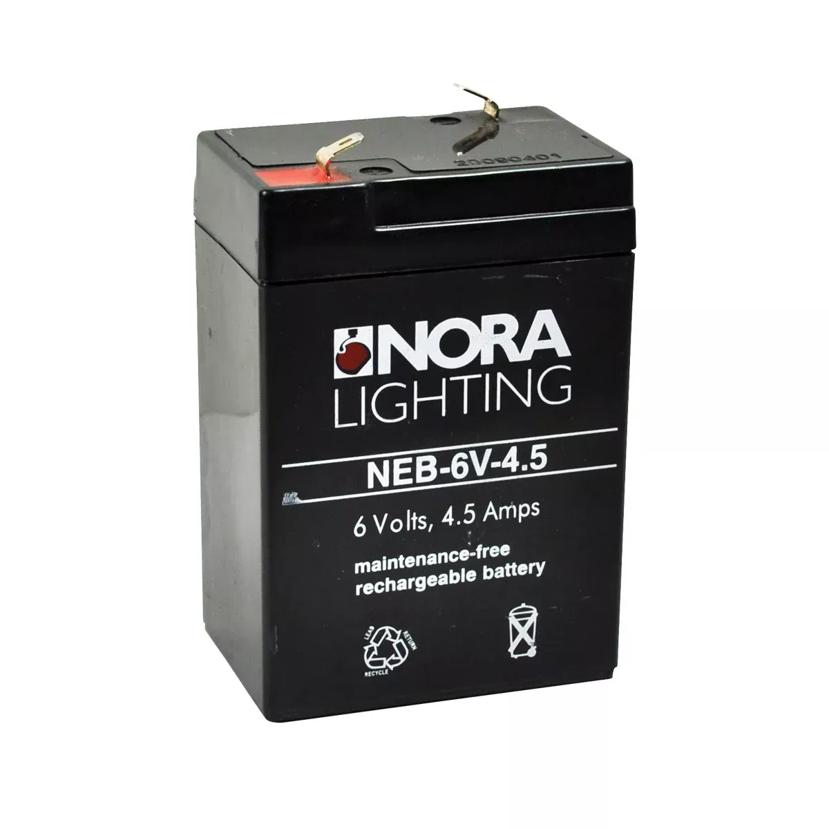 Nora Battery 6 Volt 4.5 Amp/Hour